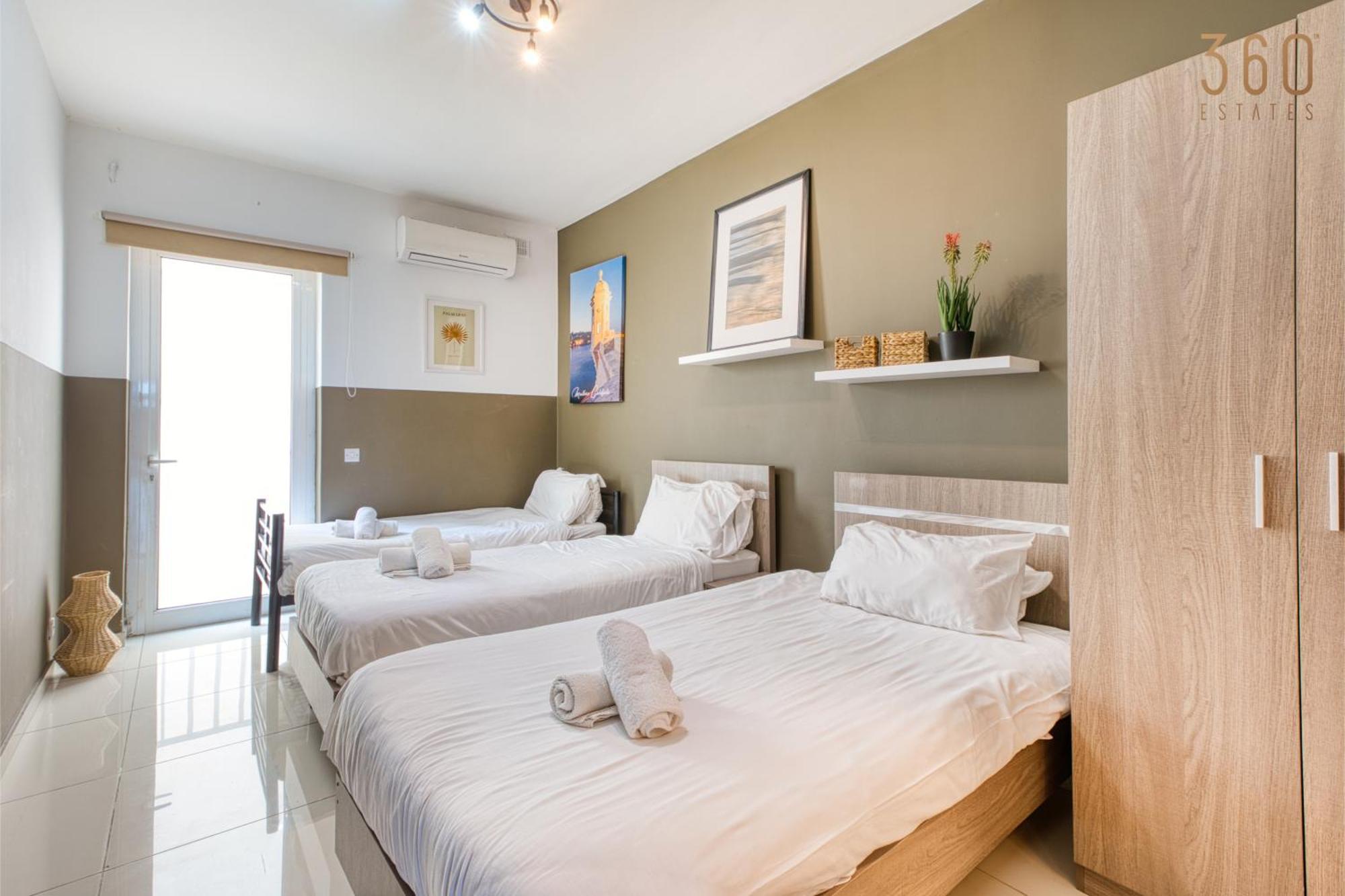 A Lovely 3 Bedroom, 3 Baths Home In The Centre Of Gzira By 360 Estates Exterior foto