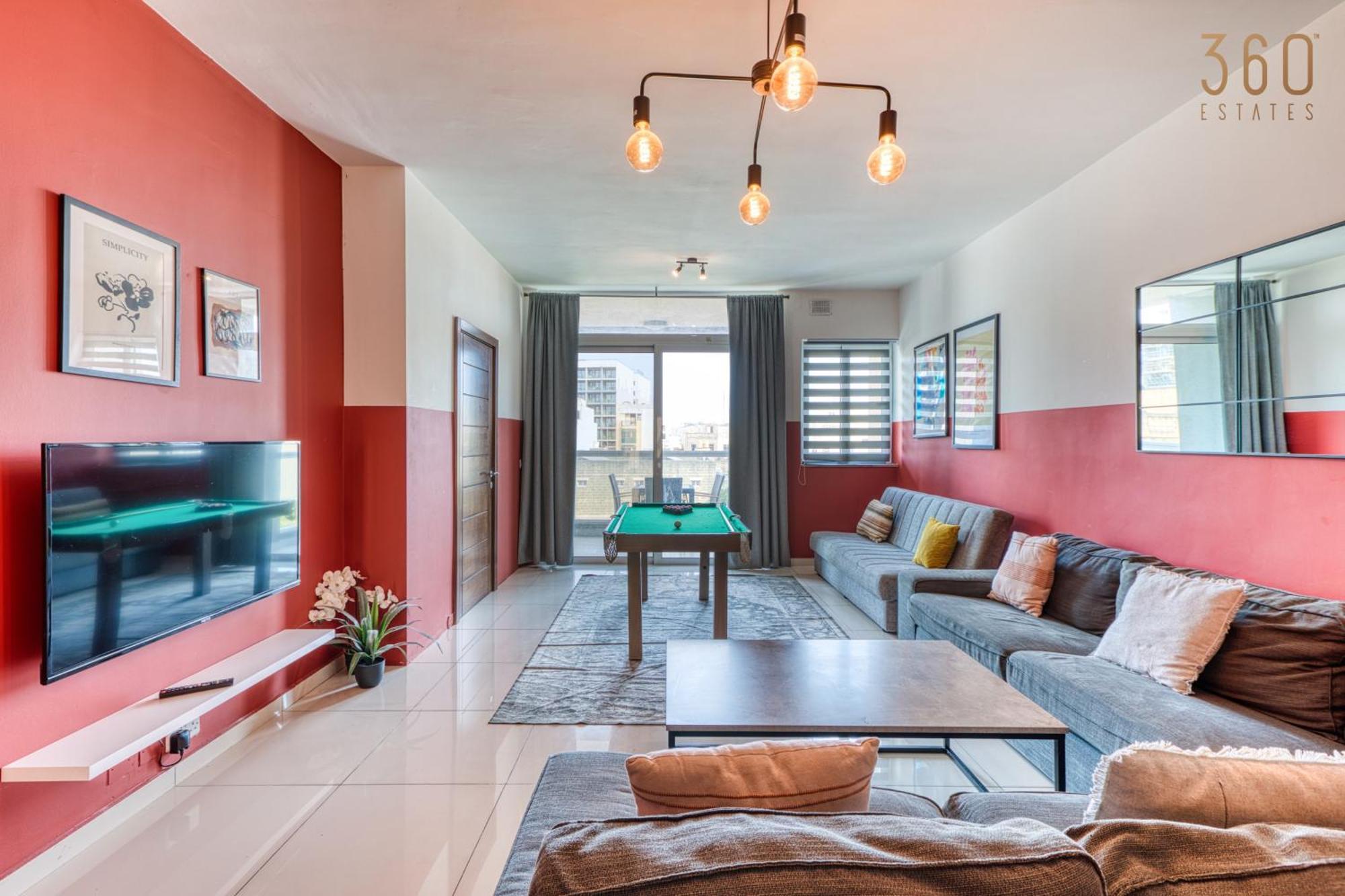 A Lovely 3 Bedroom, 3 Baths Home In The Centre Of Gzira By 360 Estates Exterior foto